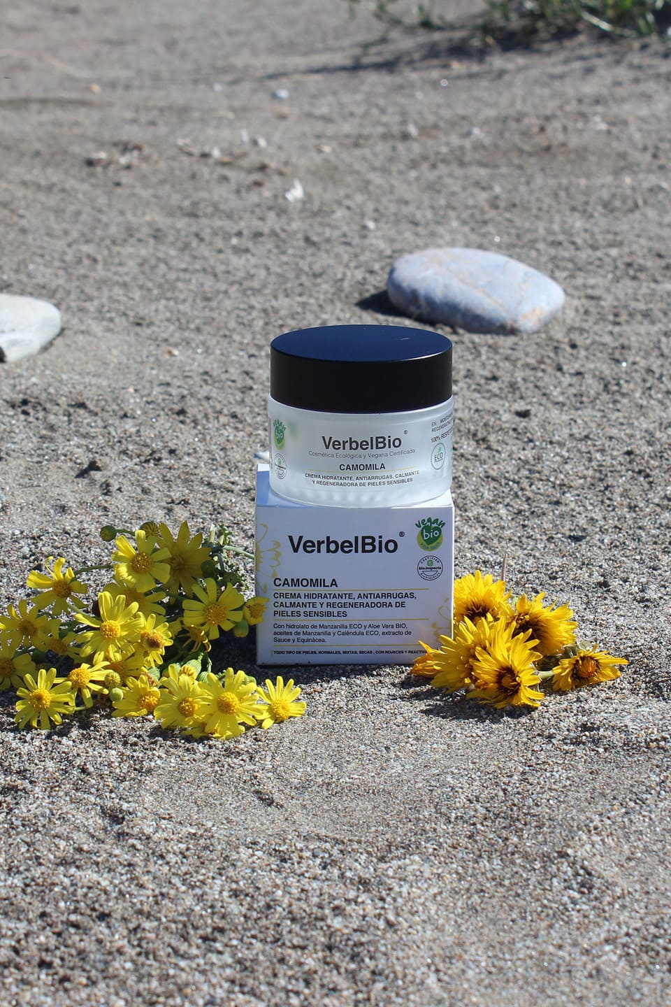 camomila Crema calmante, regeneradora y recuperadora de pieles